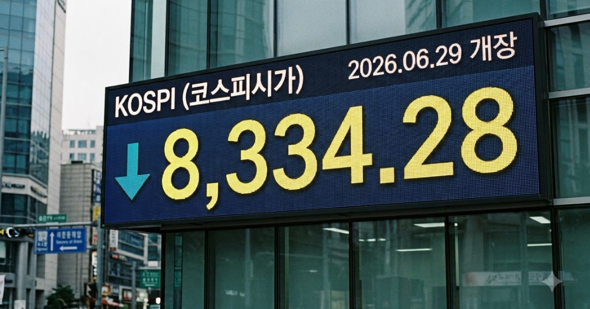 내 계좌 잔고 어쩌나…코스피 8232.30 급락 출발
