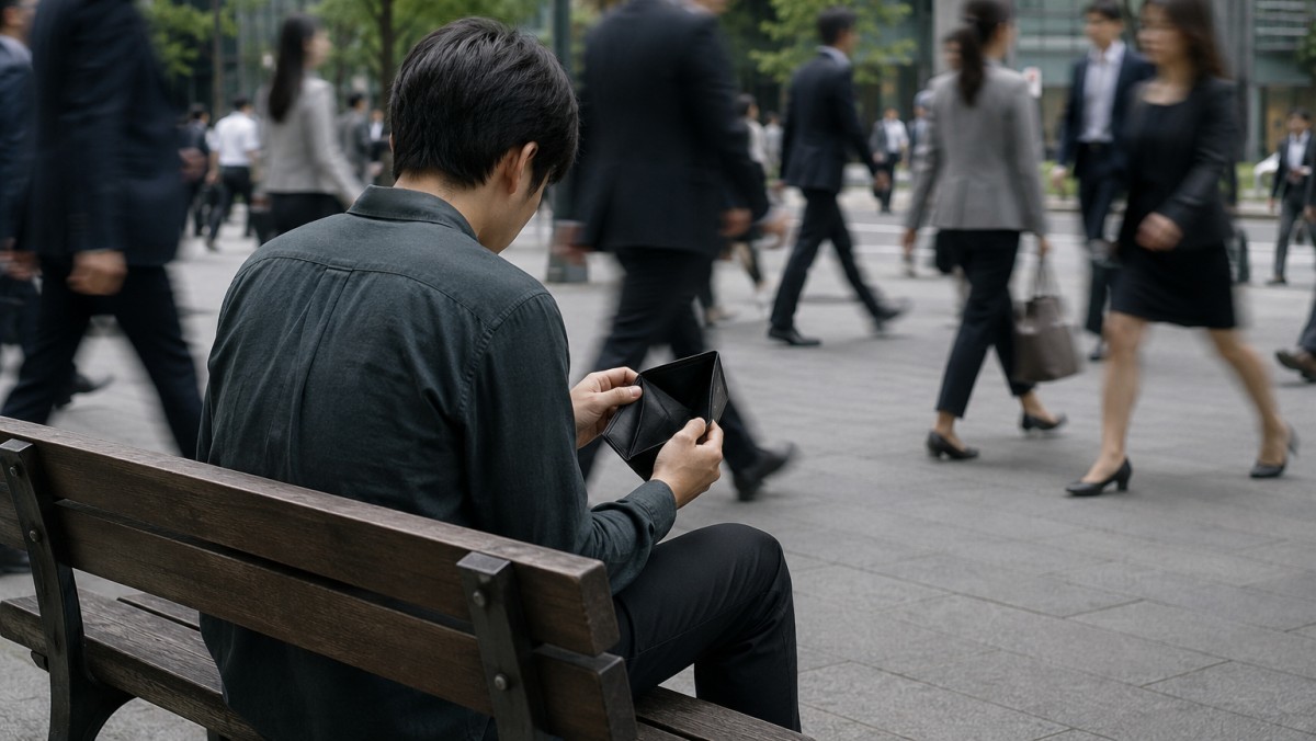 청년의 모습 / 기사 내용을 바탕으로 제작한 AI 이미지