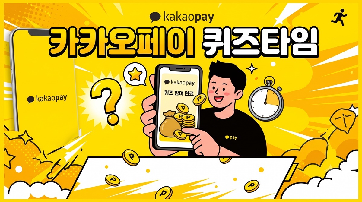 땡겨요…카카오페이 퀴즈타임 정답 바로 공개 (7월 1일)