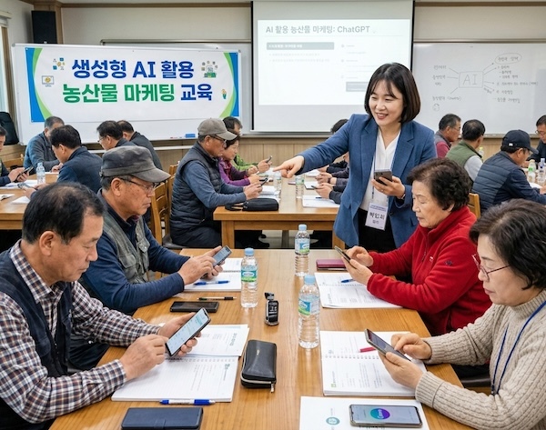 농산물 홍보도 AI 시대, 임실군 농업인 마케팅 교육 추진
