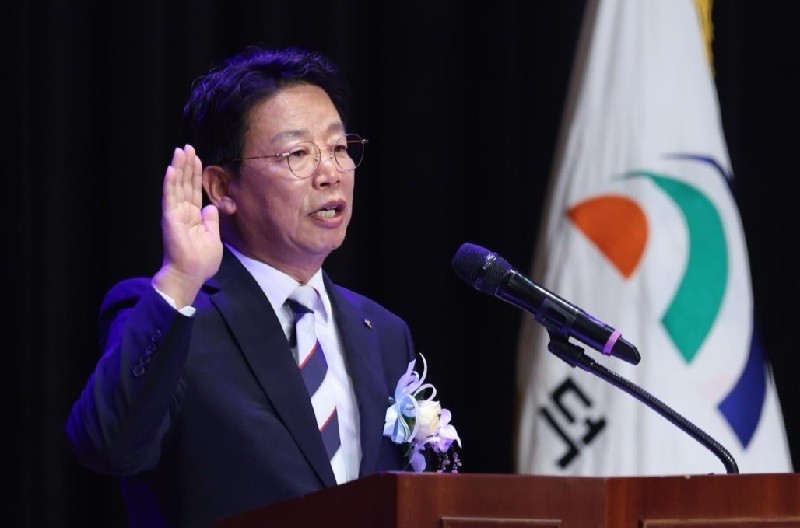 '새벽 현장'으로 시작한 김찬술, 민선 9기 대덕구청장 취임