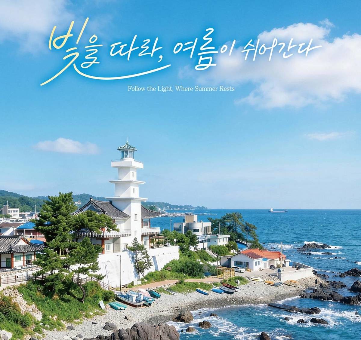 경북문화관광공사의 7월 MVTI 포스터_송대말등대/이하 공사 제공