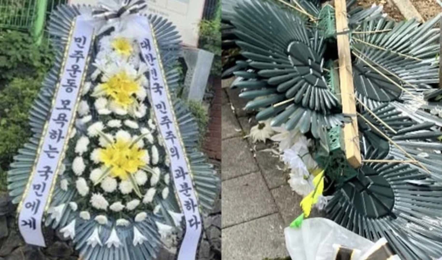 온라인 커뮤니티에 올라온 사진.
