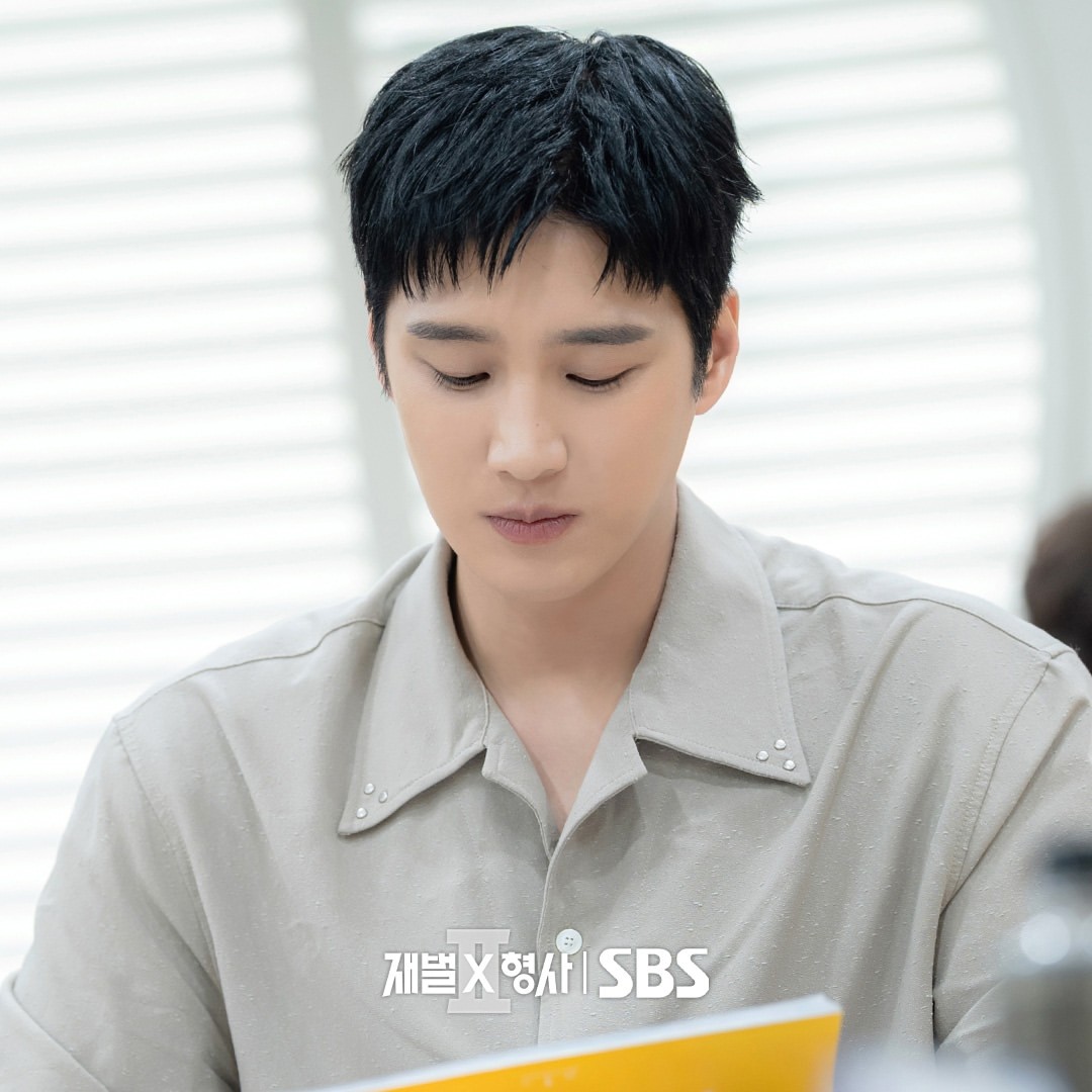 '재벌X형사2' 대본리딩 사진. / SBS