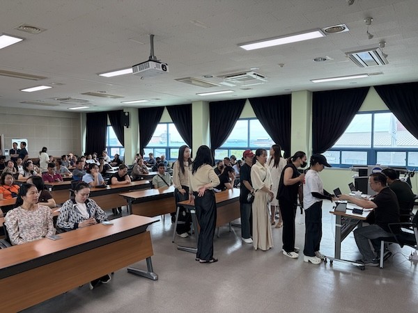 외국인계절근로자 지문등록 현장서비스 / 고창군