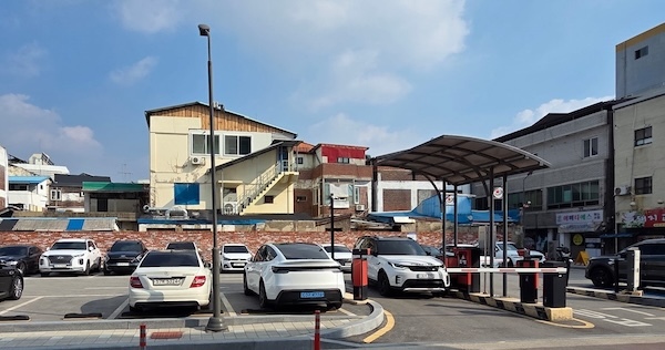 정읍 유료 공영주차장, 10일부터 2시간 무료… 가족배려주차장도 신설