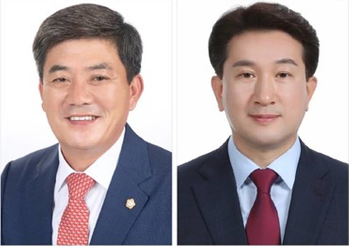 제10대 포항시의회 전반기 의장에 김철수 의원, 부의장에 조민성 의원이 3일 각각 당선됐다/포항시의회
