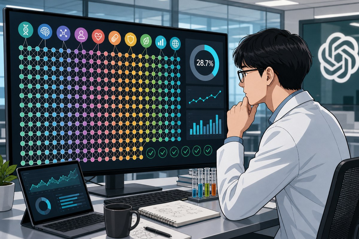 오픈AI 'GeneBench-Pro' 공개…최강 AI도 문제 3분의 1만 풀어