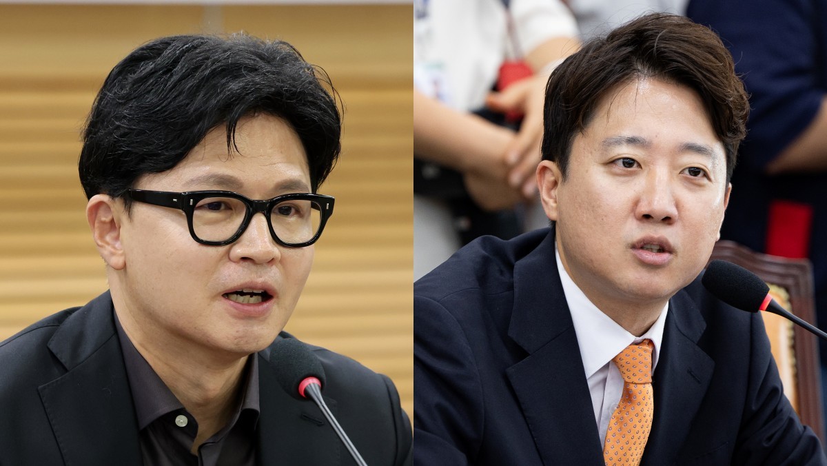 장동혁, 가족 장례식장서 한동훈·이준석과 한 자리에 마주 앉았다