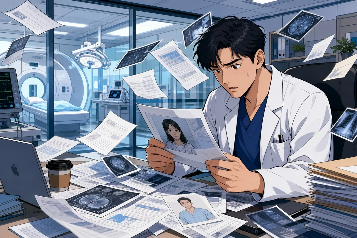메드트로닉 383만명 정보유출…샤이니헌터스 해킹 확인 / AI 생성 일러스트(삽화)