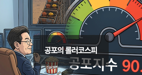 [위키만평] 공포의 롤러코스피