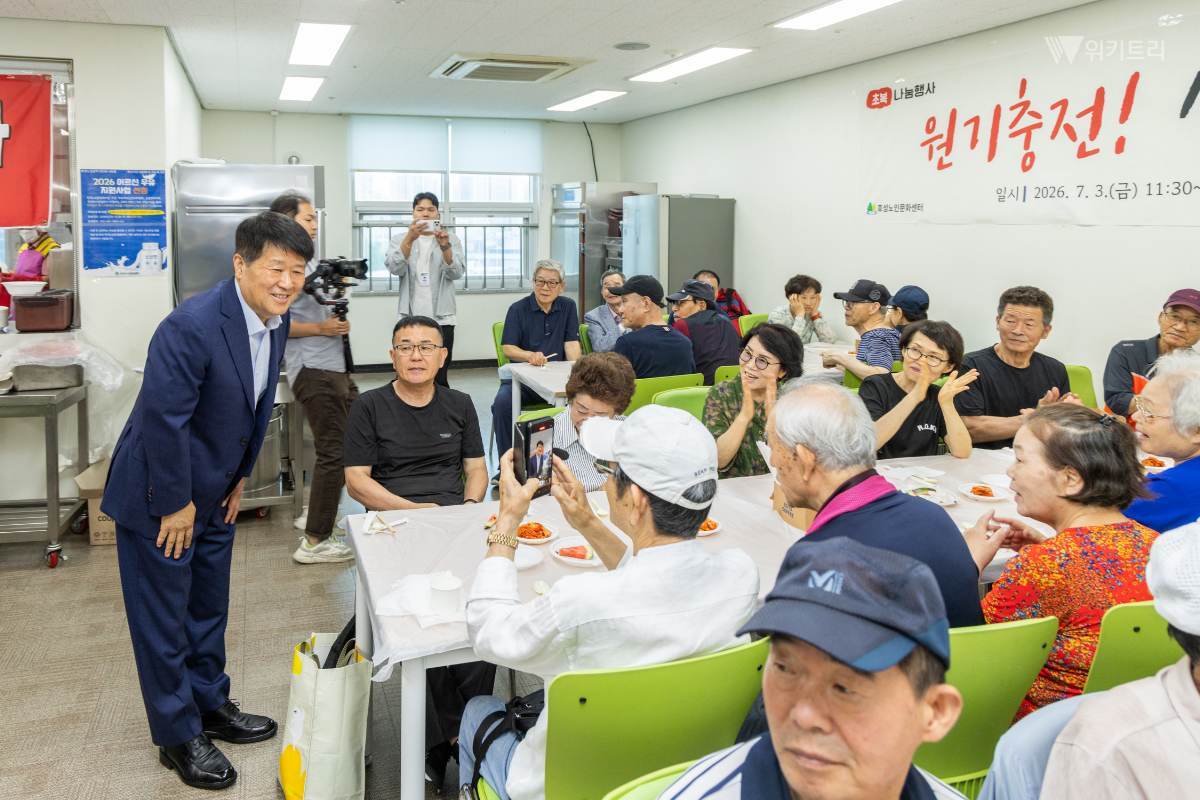 계양구 효성노인센터, 어르신 위한 '삼계탕 나눔 행사' 성료