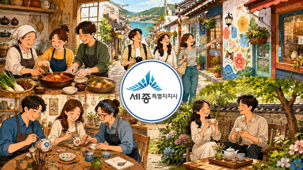 관광도 ‘보는 여행’에서 ‘하는 여행’으로…세종을 연다