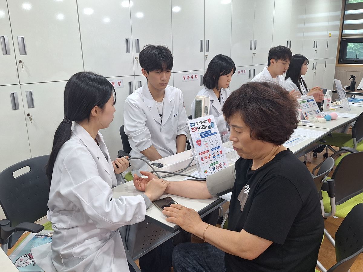 울릉도 찾은 계명문화대 봉사단...전공 연계 봉사활동 나서