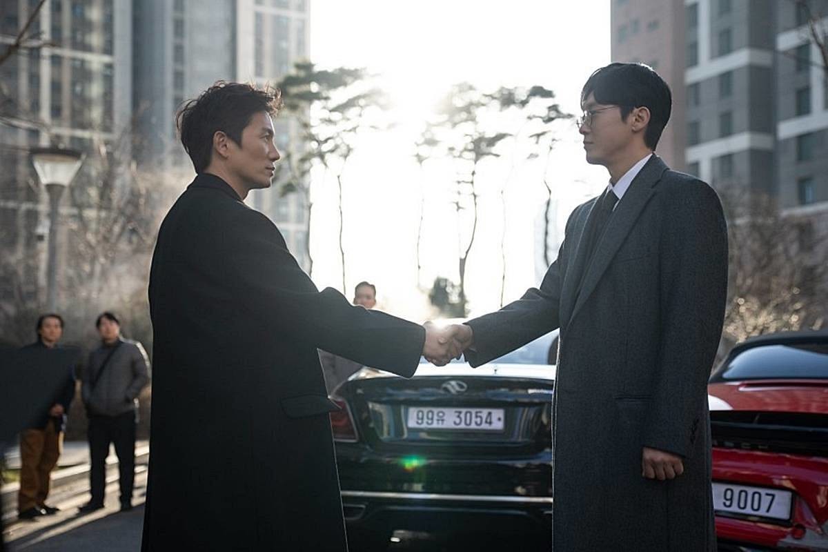 지성과 합 맞춘 박병은 / JTBC