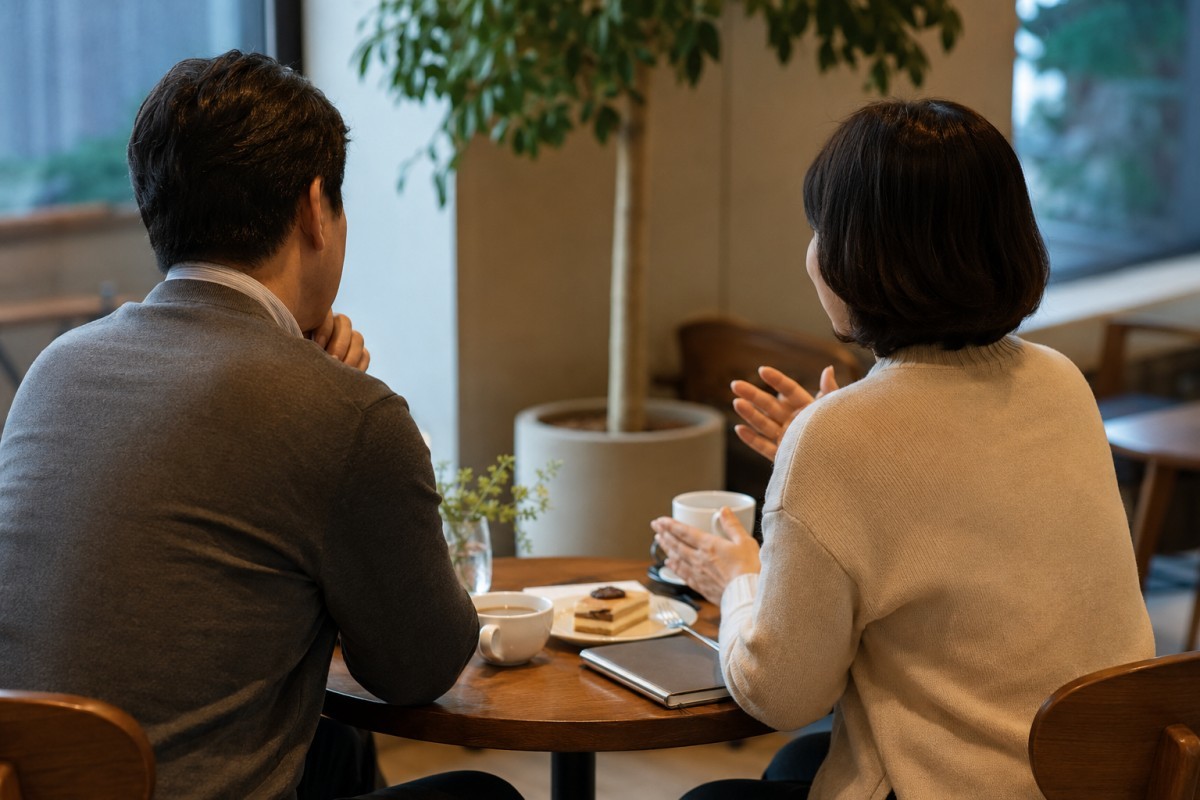 경청하는 모습 / 기사 내용을 바탕으로 제작한 AI 이미지