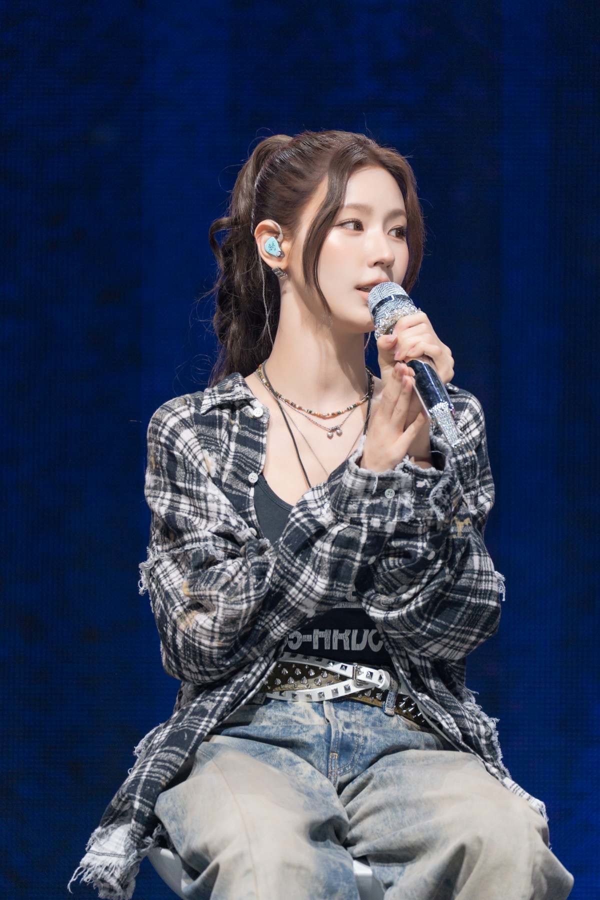 질문에 답하는 아이들(i-dle) 멤버 미연. / 큐브 엔터테인먼트 제공