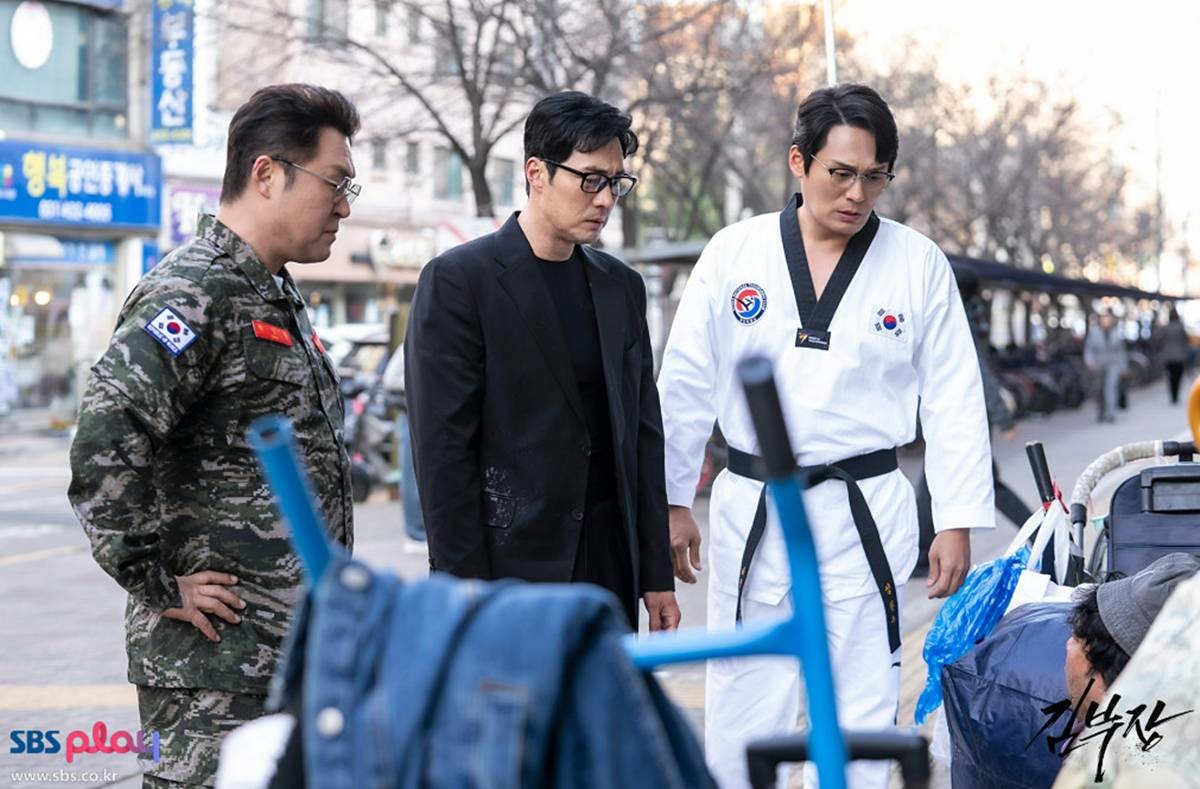 안방극장 사로잡은 소지섭표 중년 액션 / SBS