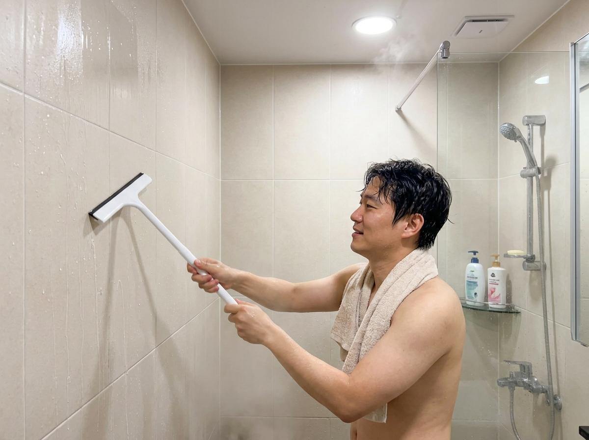 물때 청소 바로바로 하기. 기사 내용 토대로 AI툴 활용해 제작한 자료사진.