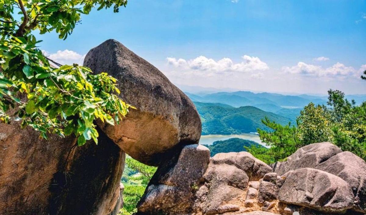 모산재 순결바위. / ⓒ한국관광콘텐츠랩