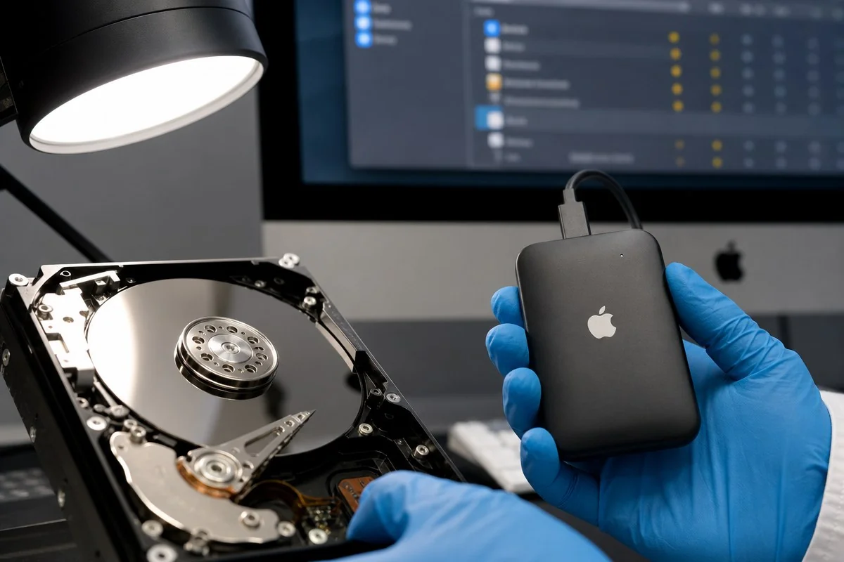 macOS 26부터 알림 뜬다…디스크 유틸리티로 직접 확인하는 법 / AI 생성 이미지