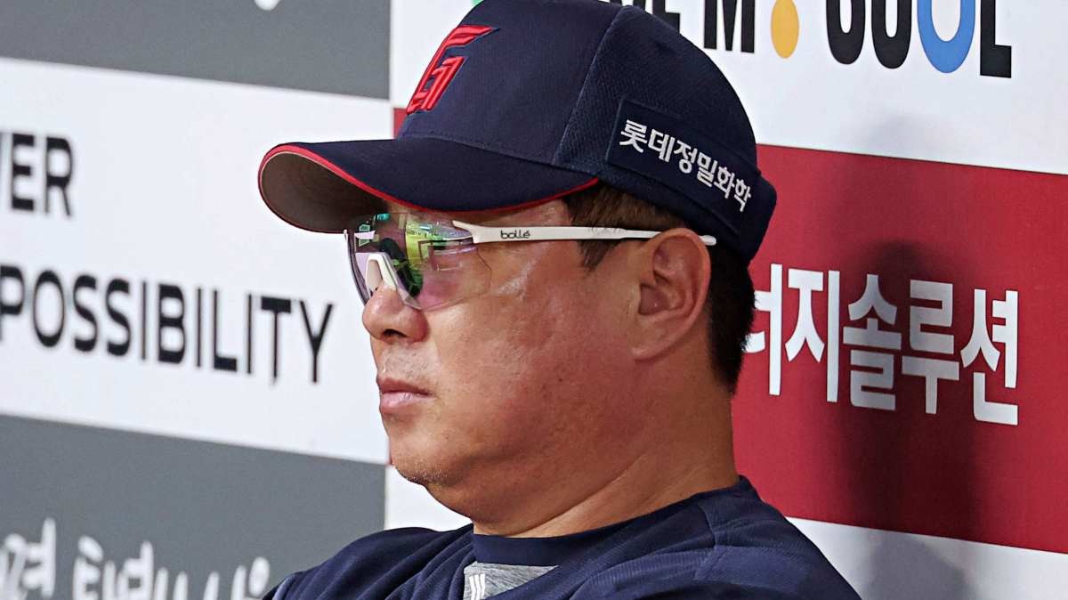 롯데자이언츠 김태형 감독. / 뉴스1