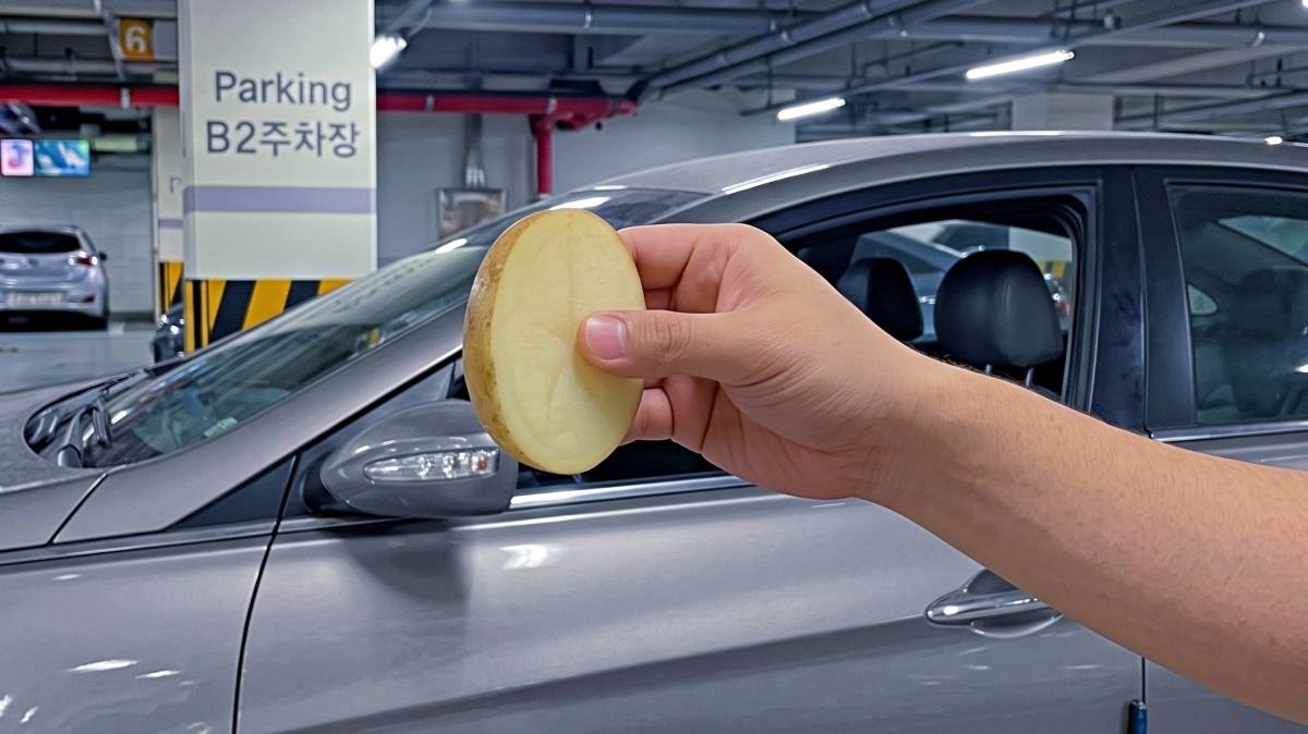 감자와 자동차. 기사 내용 토대로 AI툴 활용해 제작한 자료사진.
