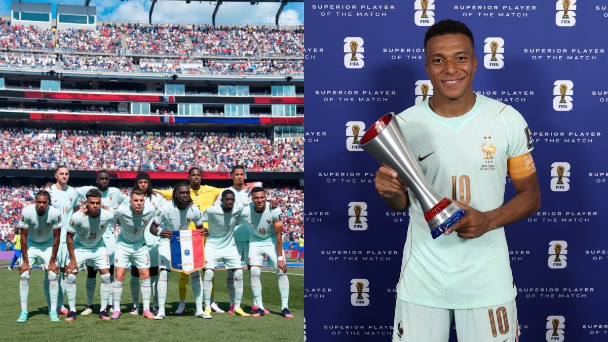 피파랭킹 1위에 오른 프랑스 축구대표팀, 프랑스 축구대표팀 MVP 킬리안 음바페 / 프랑스 축구대표팀 공식 SNS