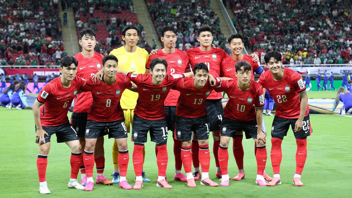 대한민국 축구 국가대표팀 선수들 / 뉴스1