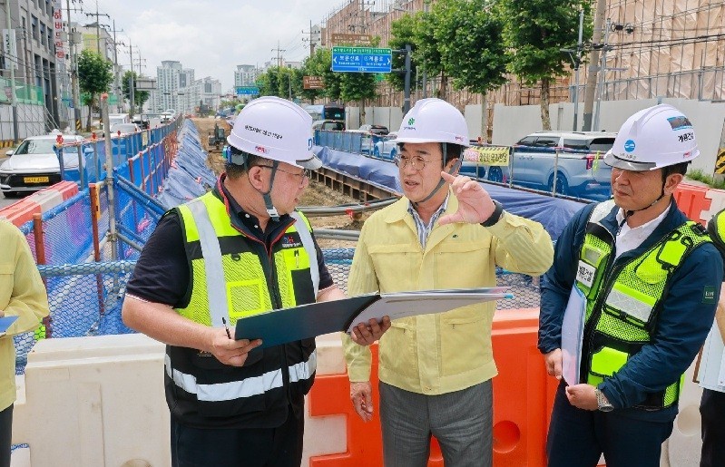 허태정 시장, 풍수해 대응 재해취약지역 직접 점검