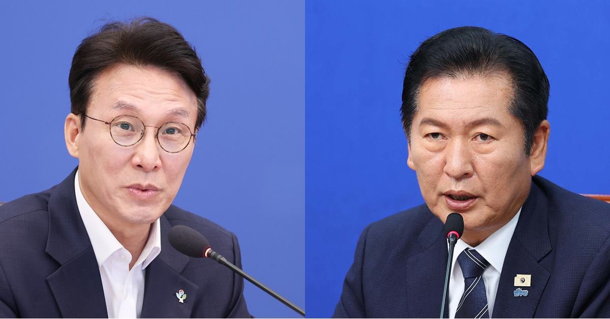 김민석 "내가 이 대통령 가장 잘 뒷받침" 정청래 "끝까지 지킬 사람은 나"