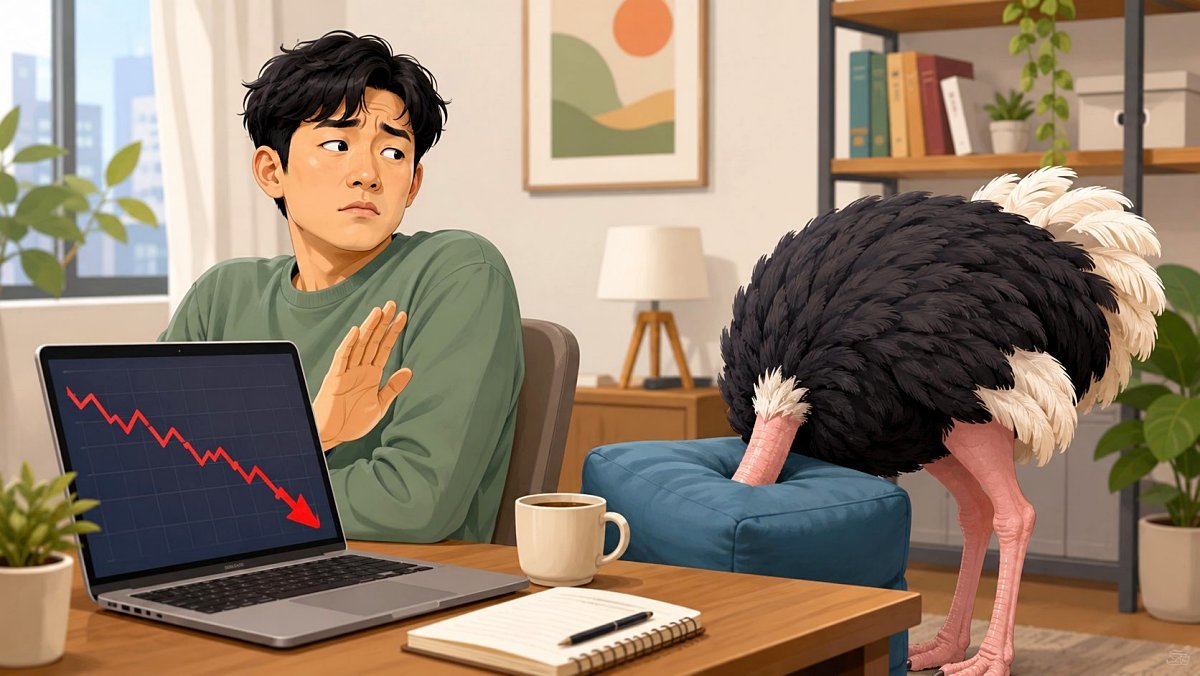 '또 떨어졌나'… 주식 손실 무서울 때 사람들은 '이것'부터 피한다