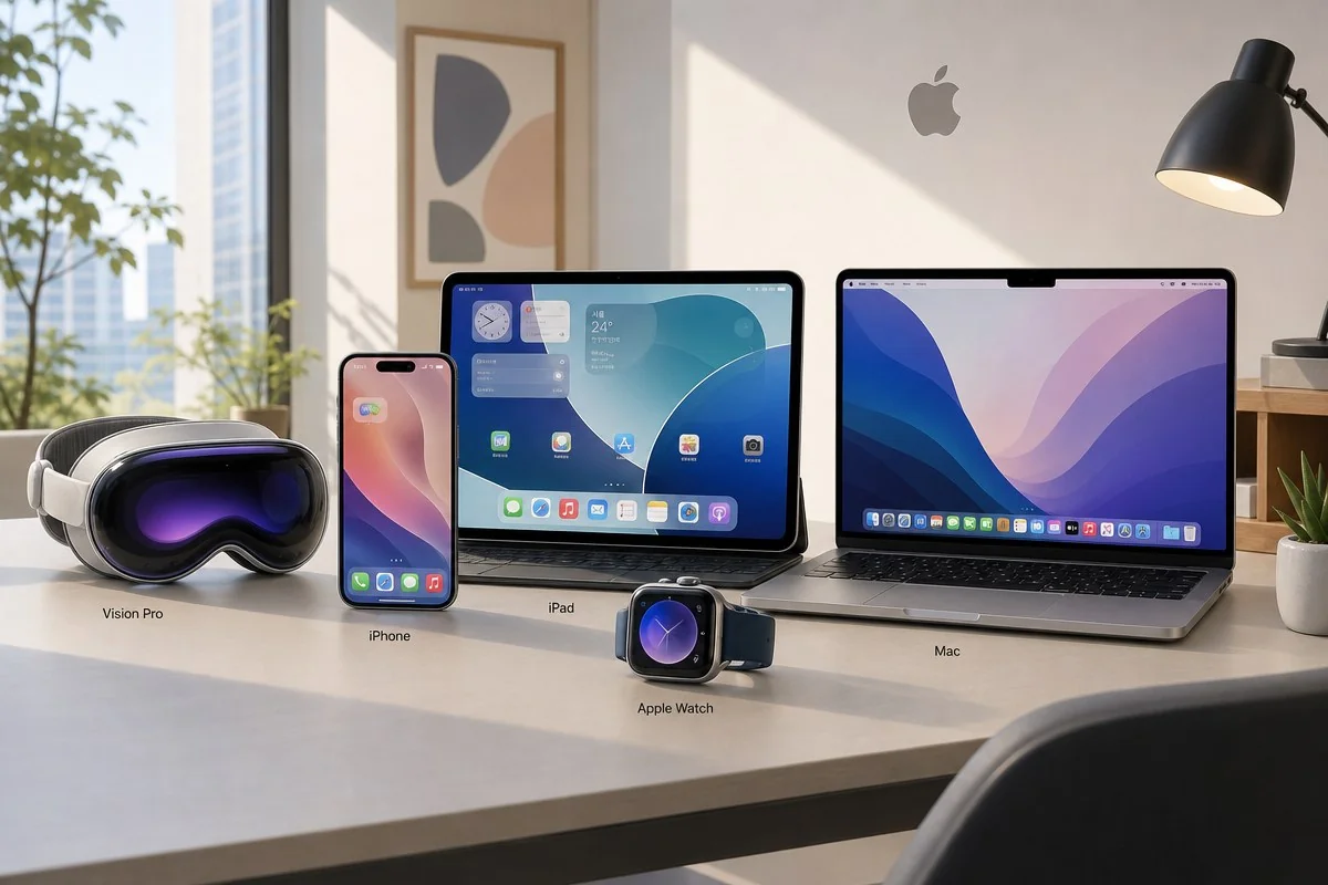 iOS 27 퍼블릭 베타 7월13일 공개, iOS 26 이용자는 개발자 계정 없이 설치 / AI 생성 일러스트(삽화)