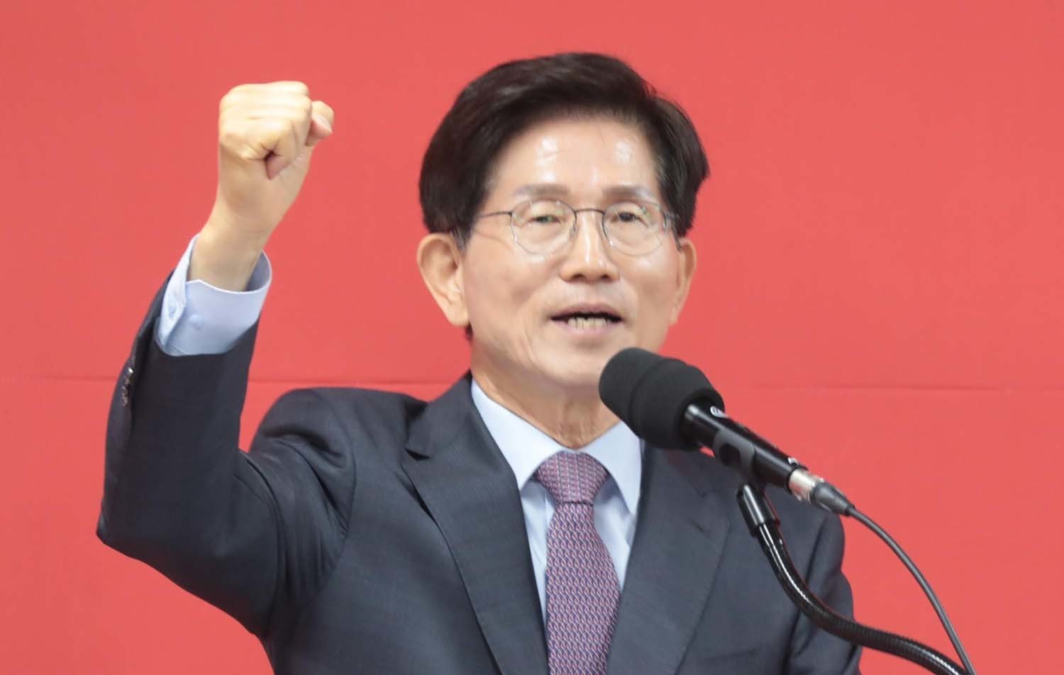김문수 전 고용노동부 장관 / 뉴스1