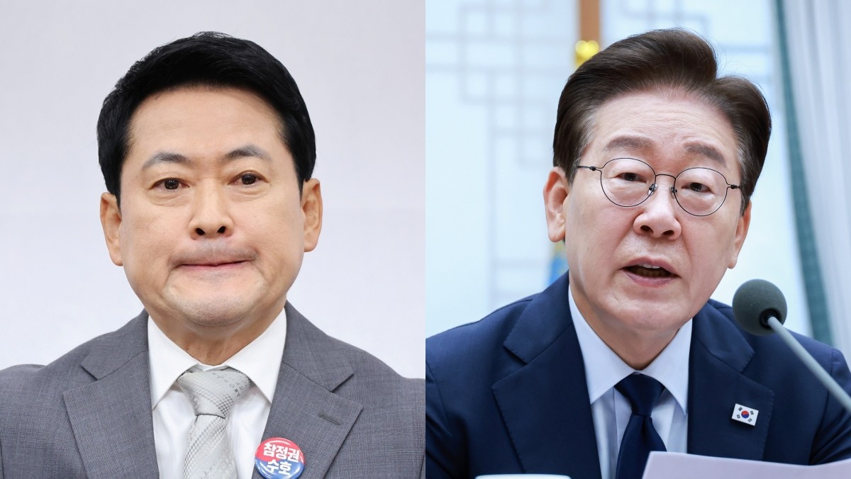 장동혁 국민의힘 대표, 이재명 대통령 / 뉴스1