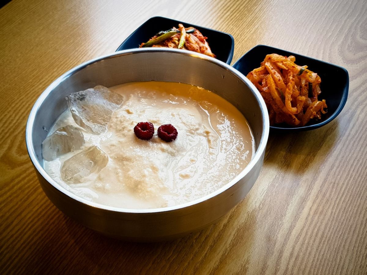 콩심팥심 김포본점 콩국수. 네이버 플레이스 업체 등록 사진.