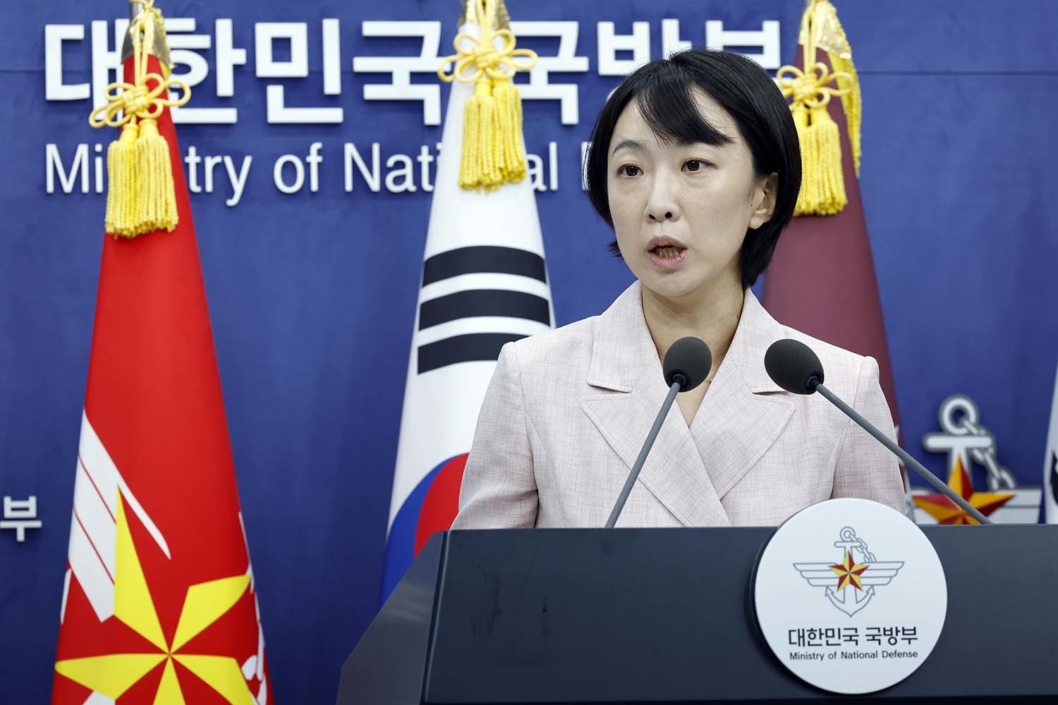 정빛나 국방부 대변인 / 뉴스1