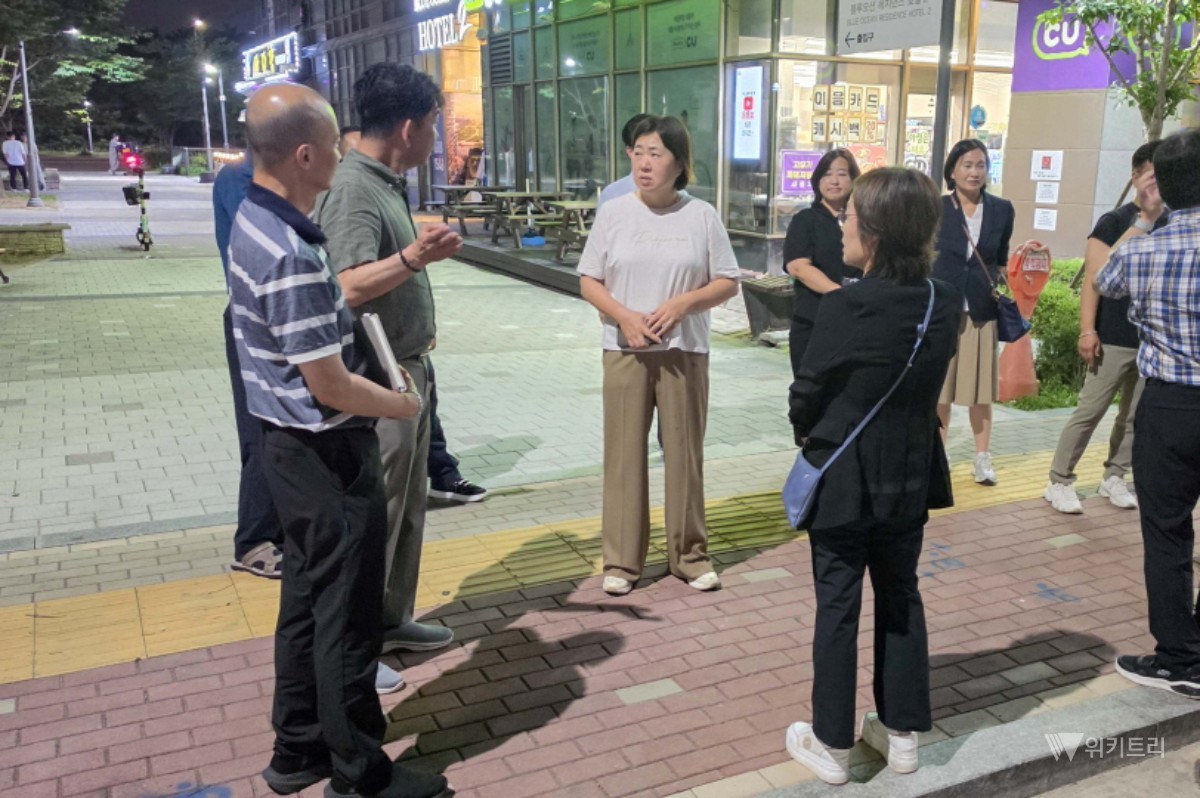손화정 구청장, 영종 정전 피해 현장 점검…한전에 재발방지 대책 강력 촉구