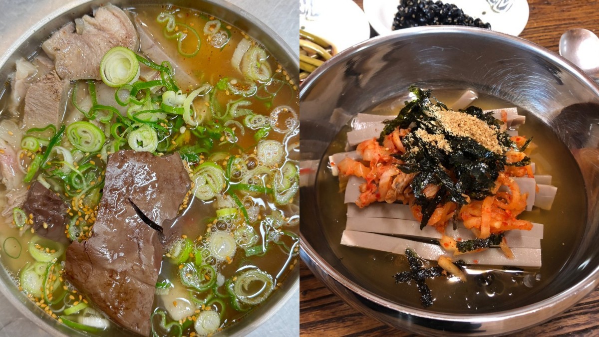 ‘생생정보’ 머리고기·선지 듬뿍 시장국밥…영주 메밀묵 별미 맛집 어디?