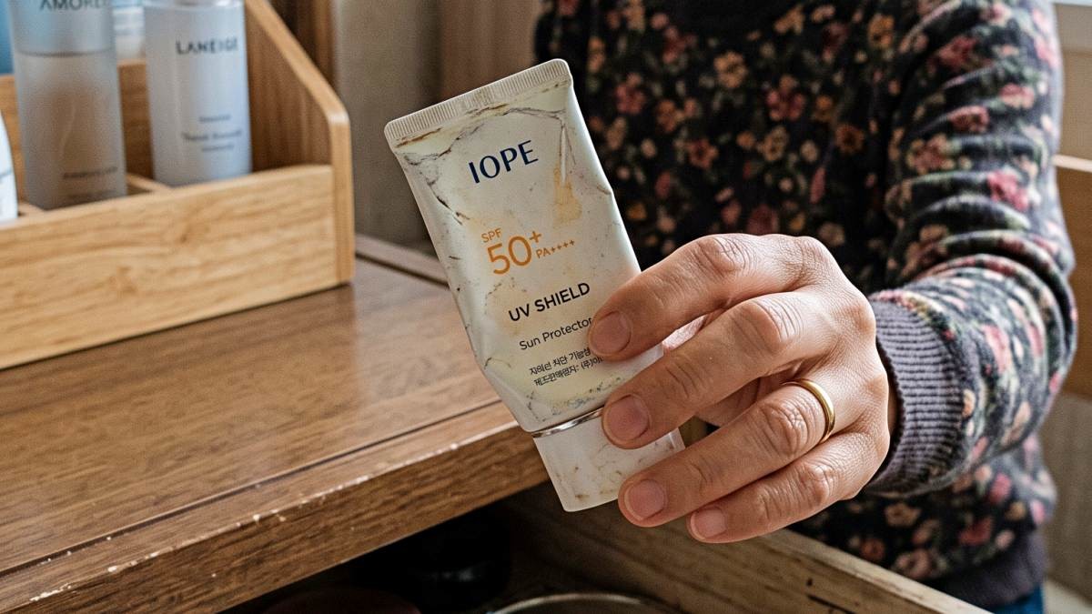 화장대 안 선크림. 기사 내용 토대로 AI툴 활용해 제작한 자료사진.