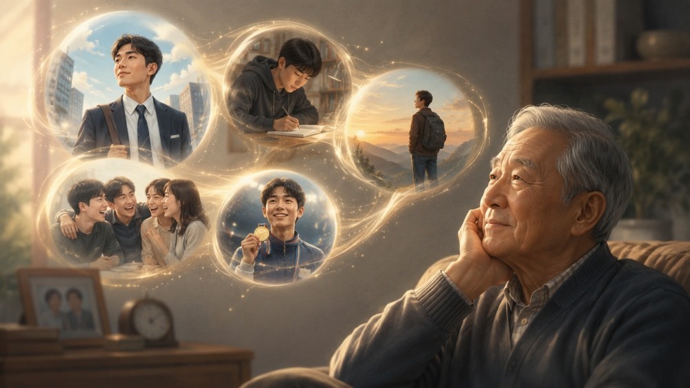 AI툴로 생성된 일러스트.