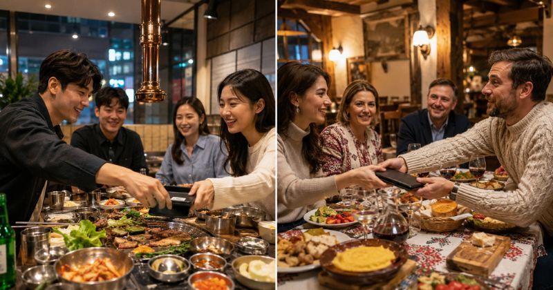 [대한루마니아인 한국생활]  “내가 낼게”로 시작되는 계산대 전쟁…한국인과 루마니아인이 밥값을 두고 싸우는 이유