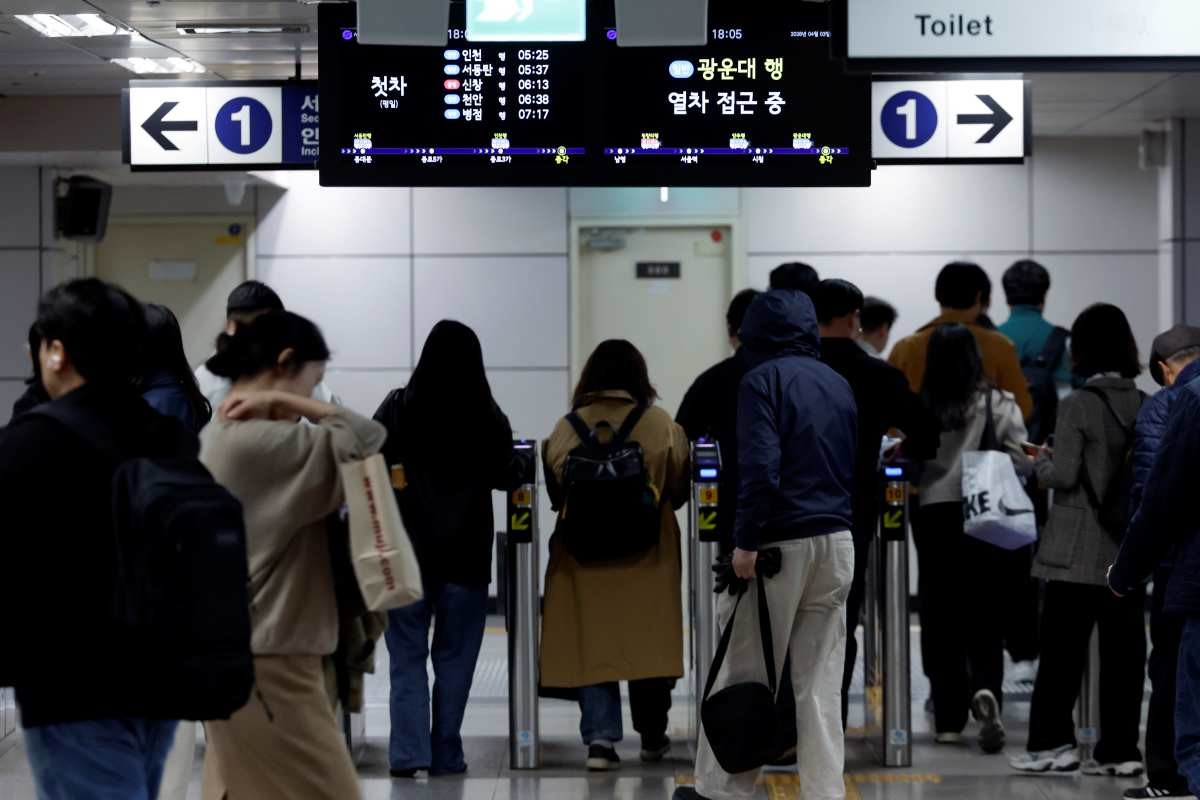 기사 이해를 돕기 위한 지하철 자쇼 사진 / 뉴스1