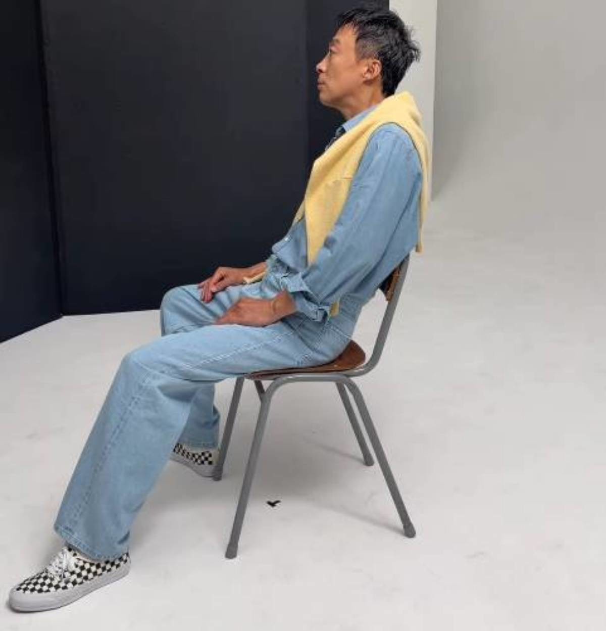 앙상해진 이성민. / 데이즈드 코리아 공식 인스타그램