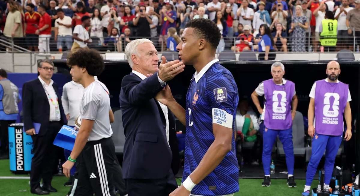 프랑스 축구 대표팀 감독 디디에 데샹, 주장 킬리안 음바페 / FIFA 공식 홈페이지
