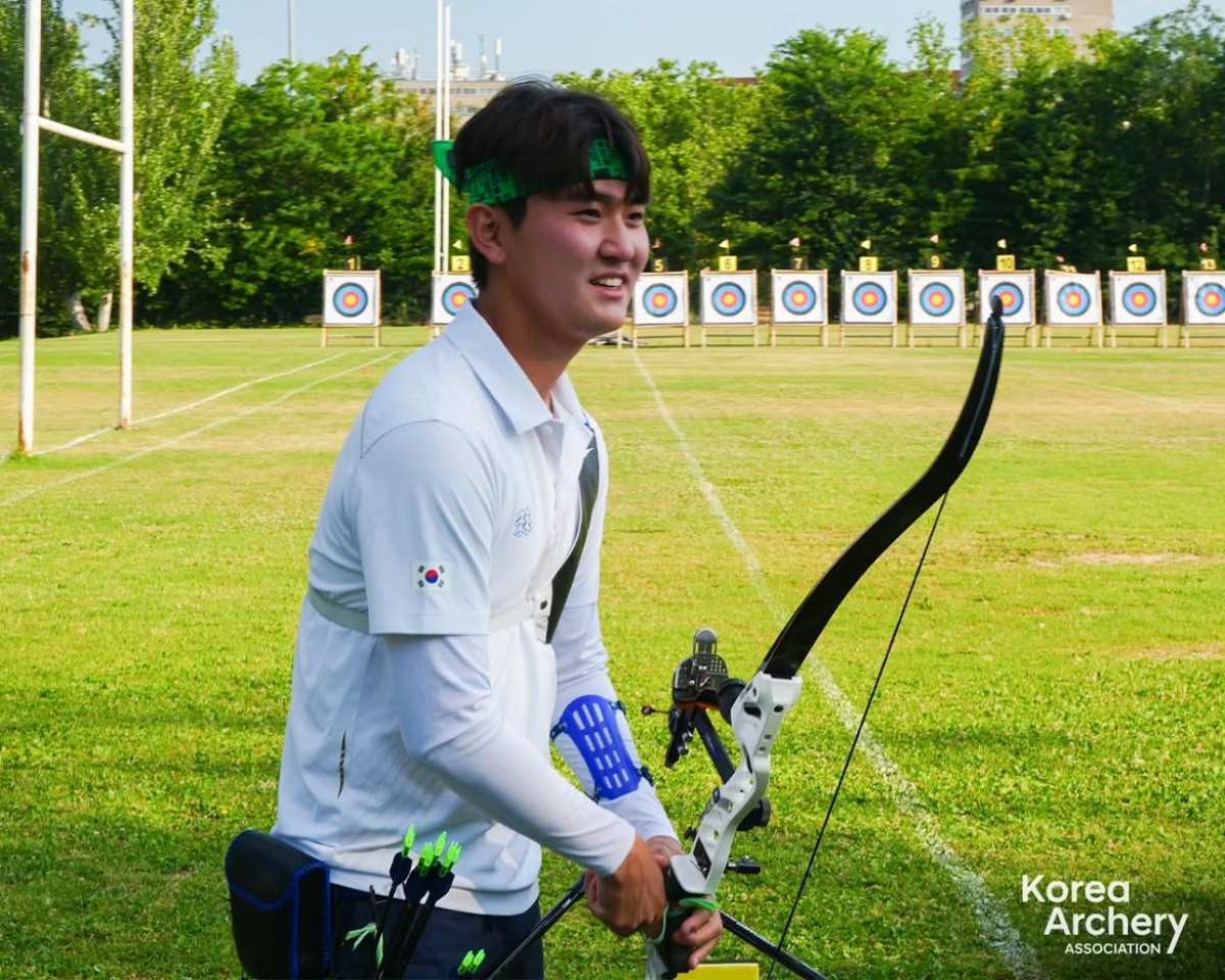 한국 남자 양궁 대표팀 김제덕 / 대한양궁협회 인스타그램