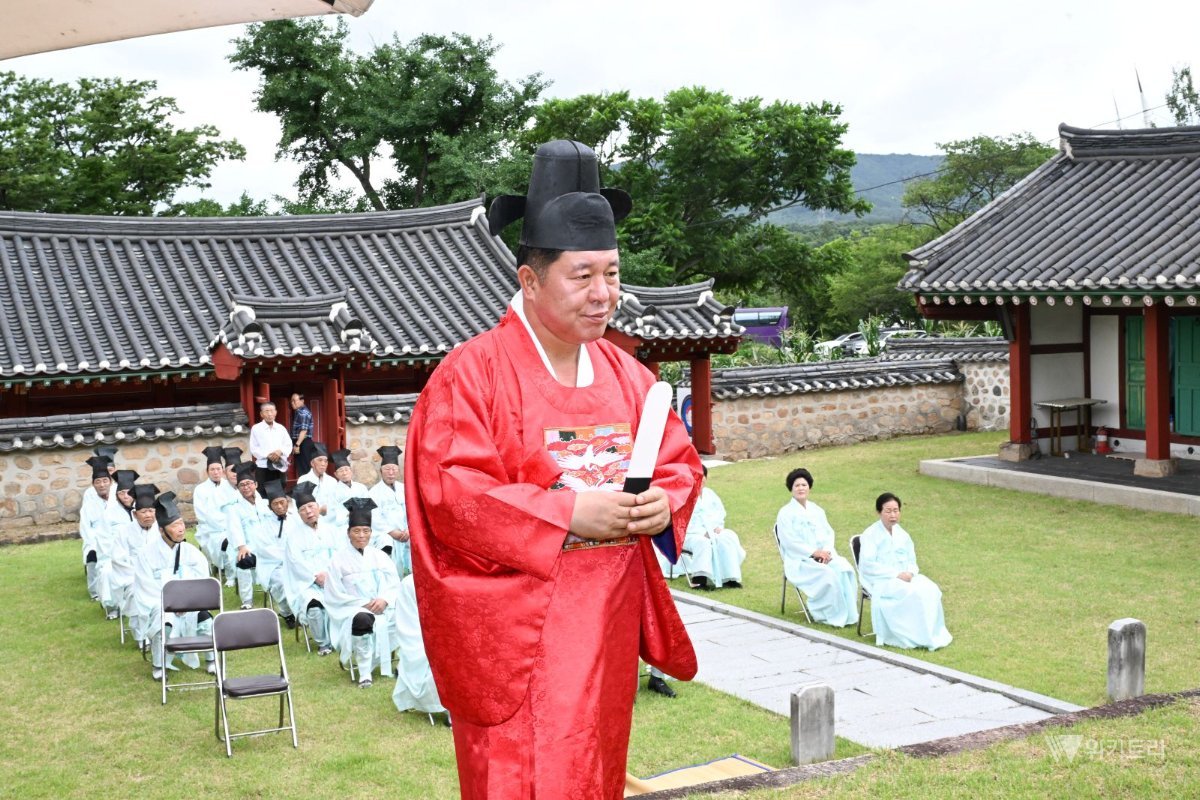 정덕영 시장 "청렴·신뢰 시정" 다짐…양주향교서 고유례 봉행