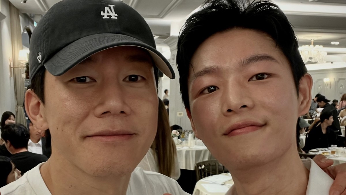 '참교육'에 함께 출연한 배우 김무열과 김도건 / 김도건 인스타그램
