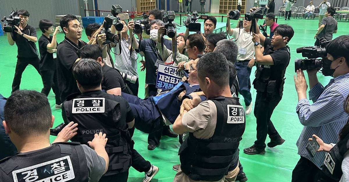 시작부터 충돌…충주시장 선거 재검표, ‘124표→122표 차’ 당선인 유지