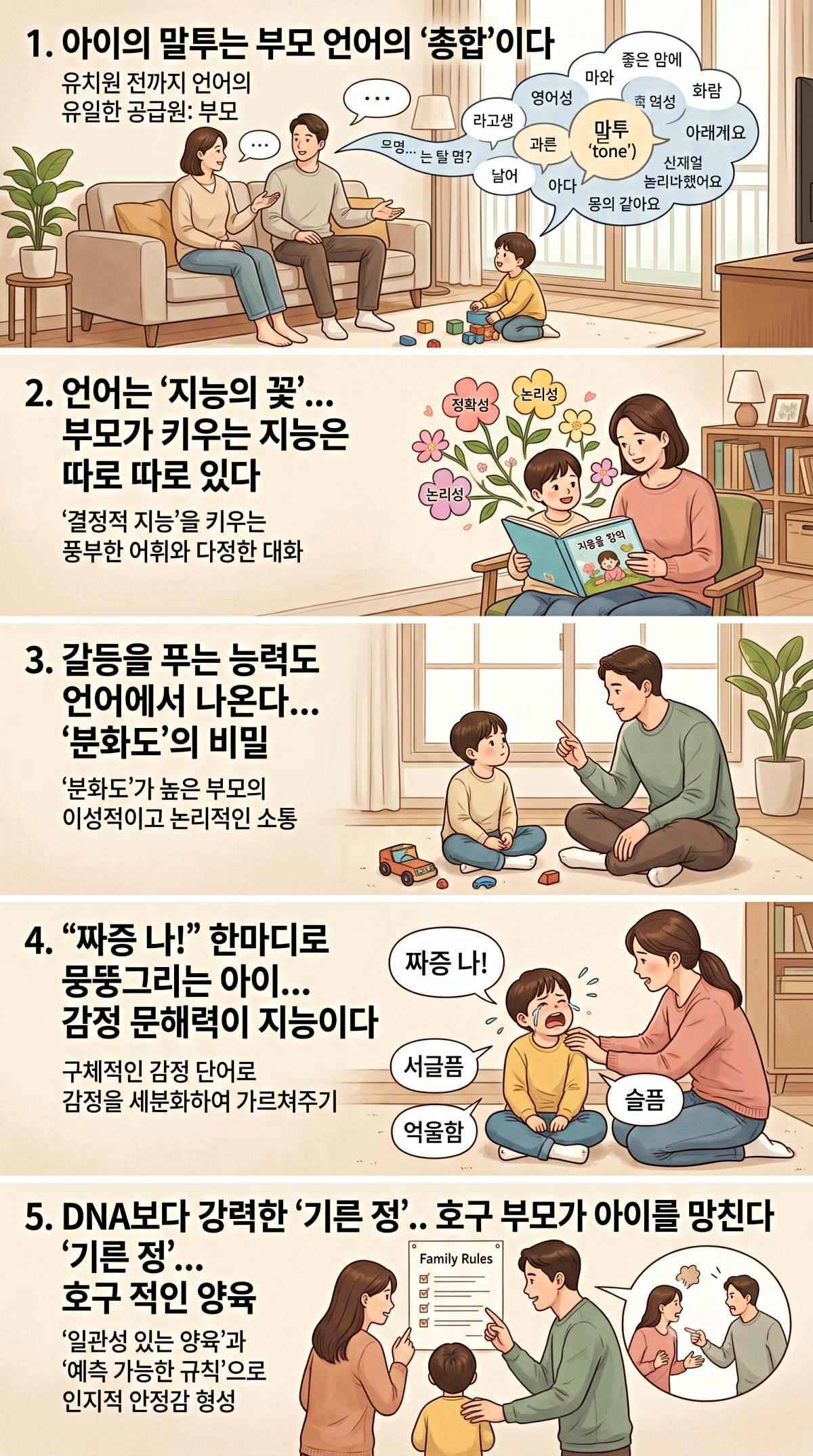 이호선 교수 조언 1장 정리본. 기사 내용 토대로 AI툴 활용해 제작한 자료사진.